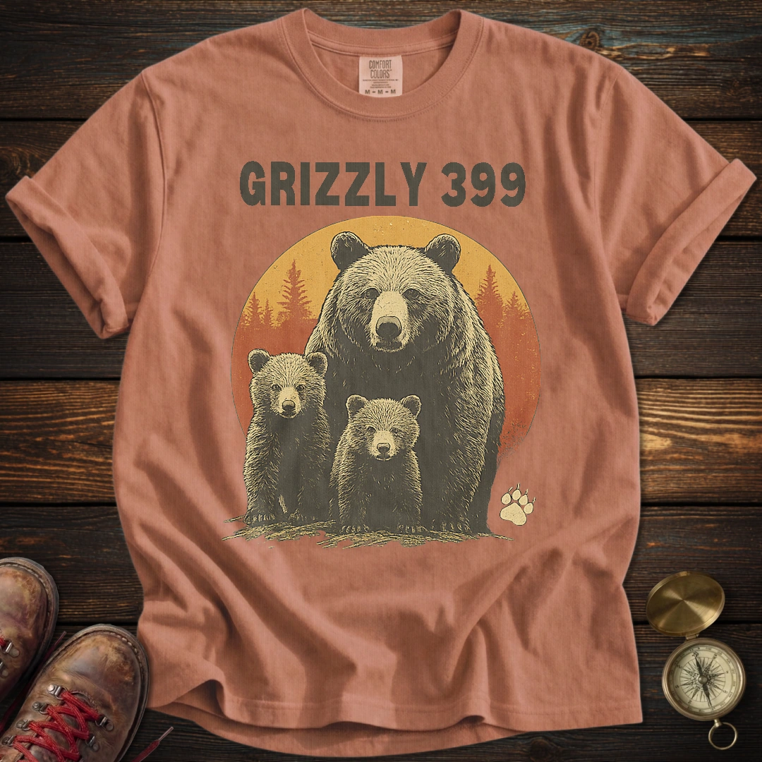 Grizzly 399 with Cubs T-Shirt