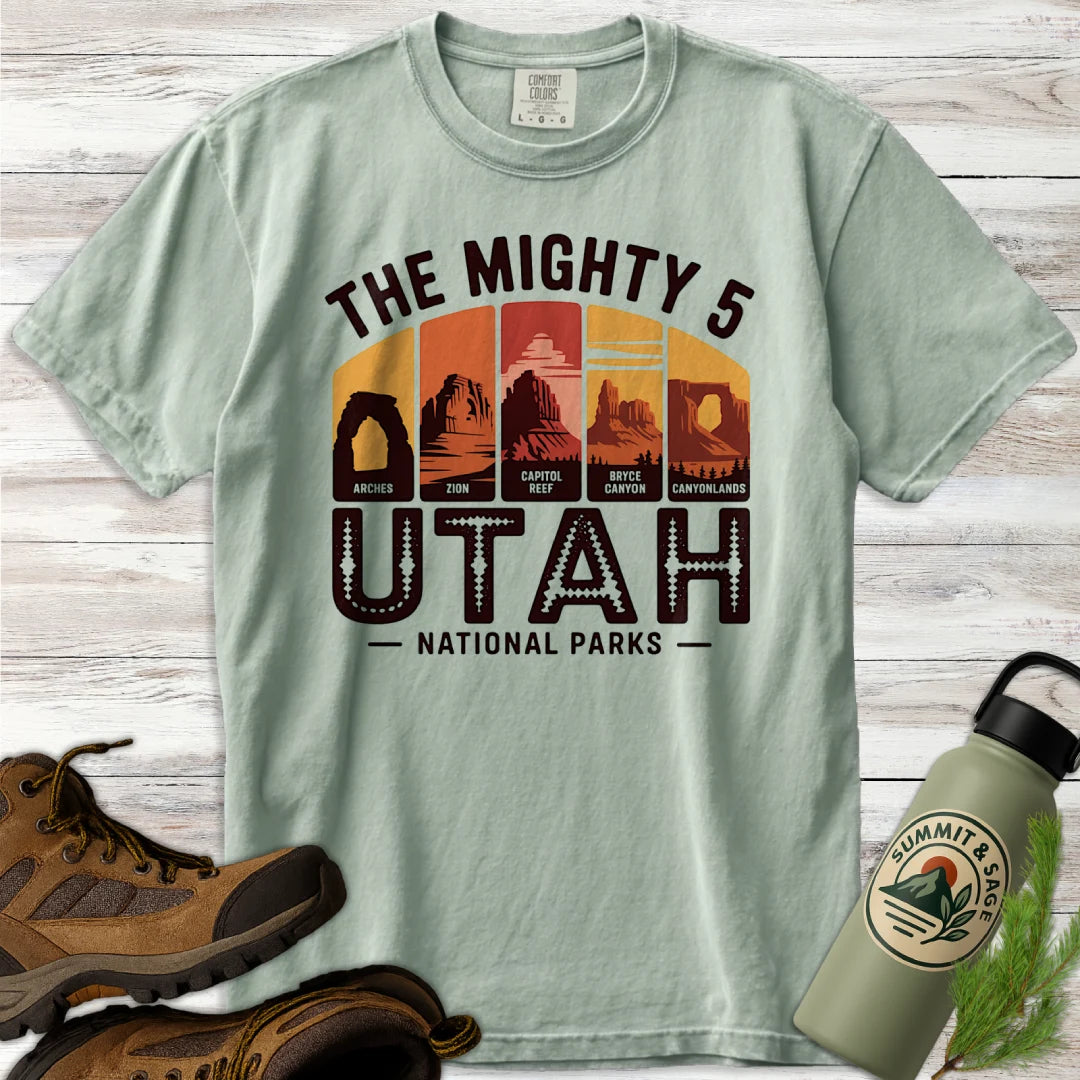Utah Mighty 5 Parks T-Shirt