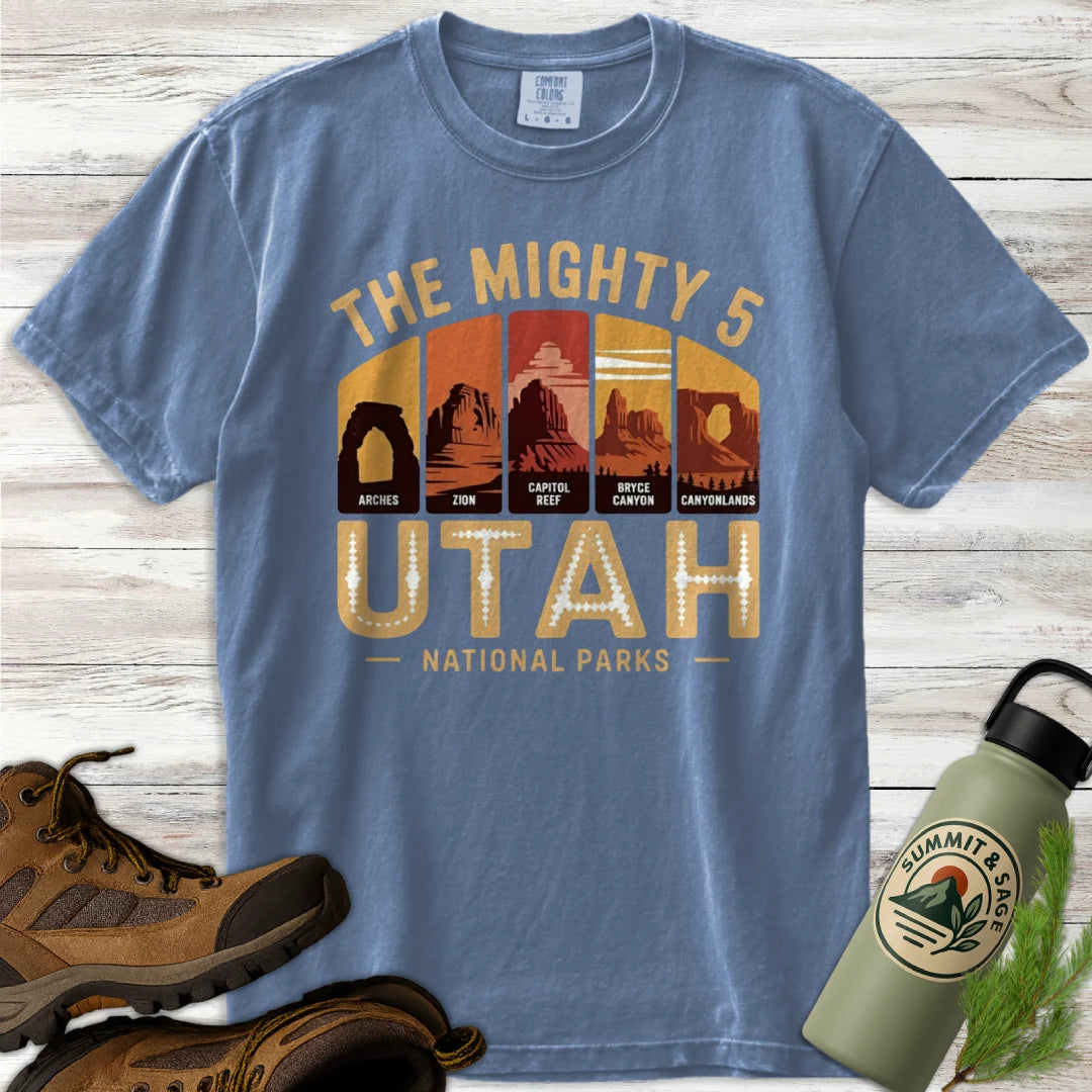 Utah Mighty 5 Parks T-Shirt