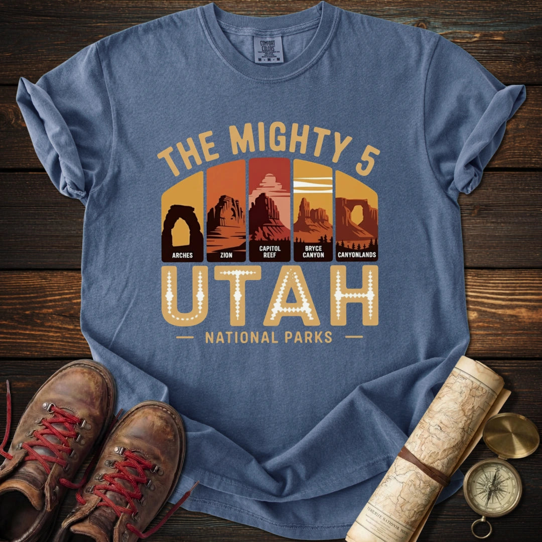 Utah Mighty 5 Parks T-Shirt