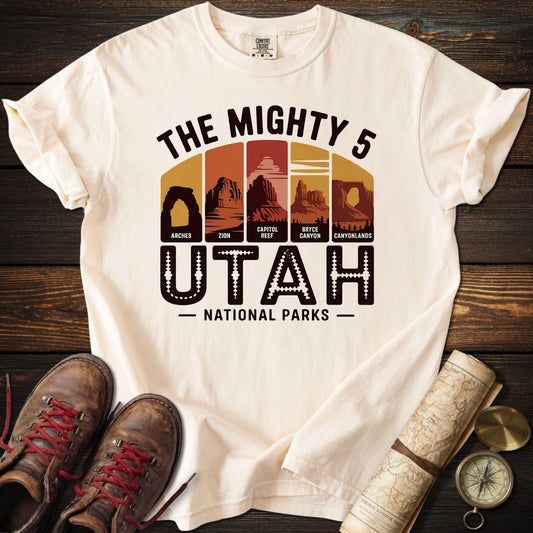 Utah Mighty 5 Parks T-Shirt