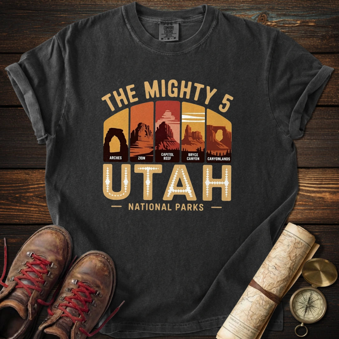 Utah Mighty 5 Parks T-Shirt