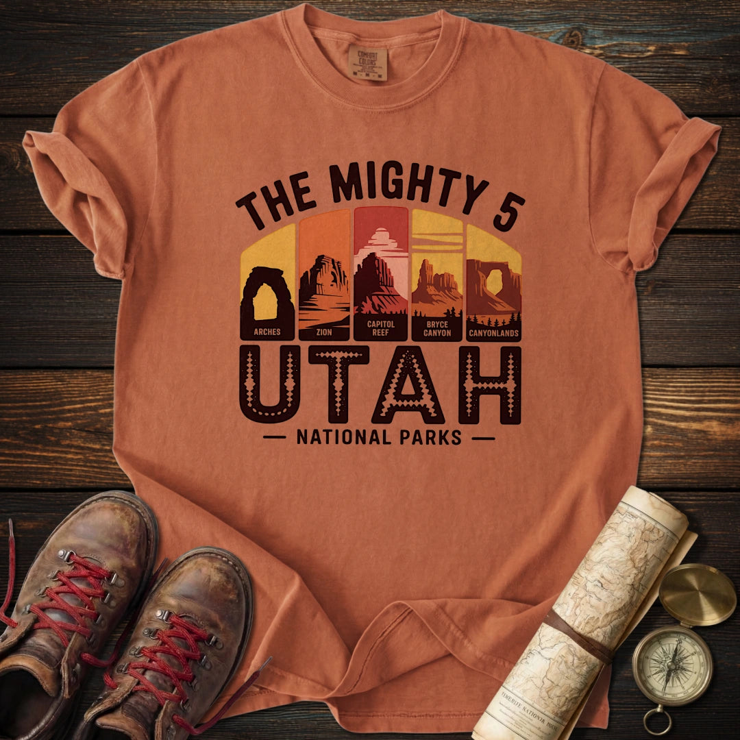 Utah Mighty 5 Parks T-Shirt