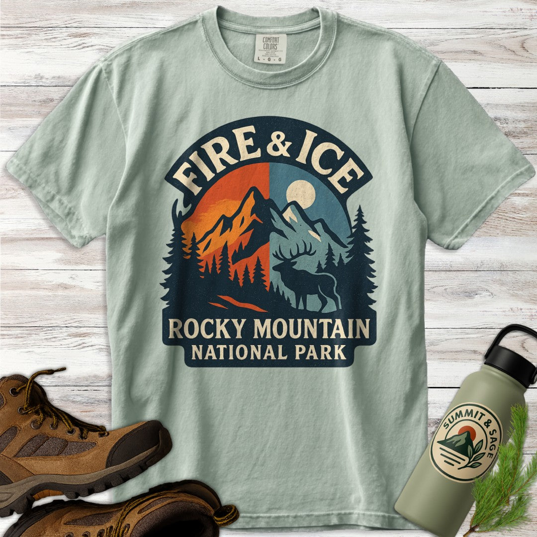 Fire & Ice Rocky Mountain T-Shirt