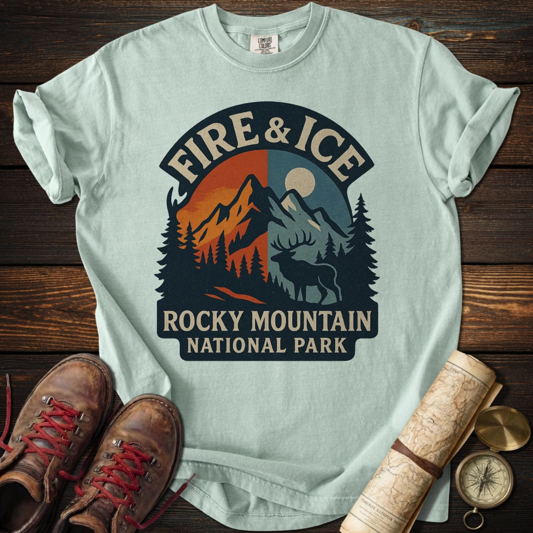 Fire & Ice Rocky Mountain T-Shirt