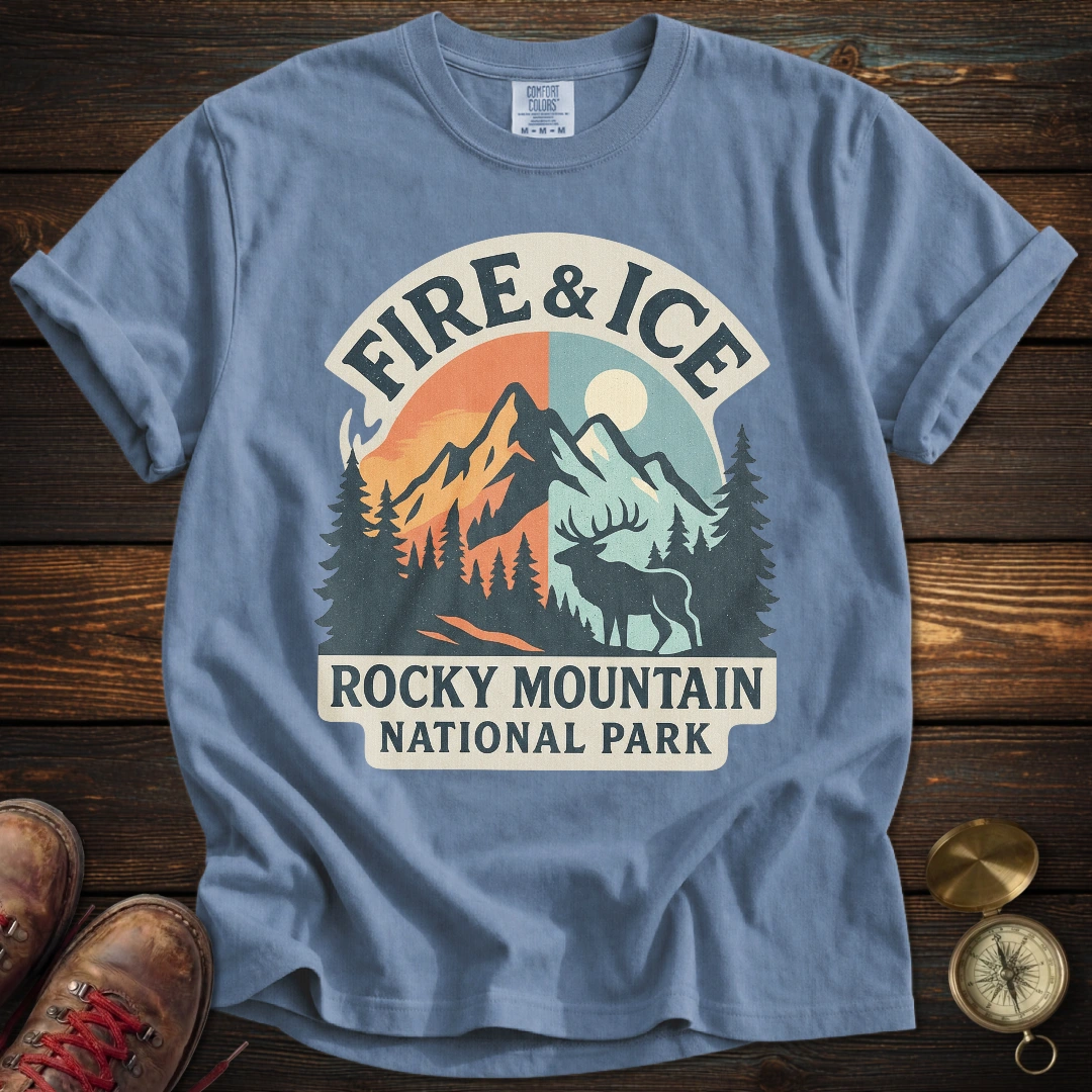 Fire & Ice Rocky Mountain T-Shirt