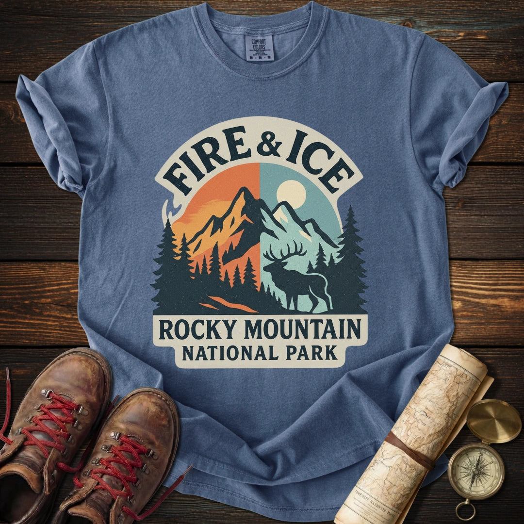 Fire & Ice Rocky Mountain T-Shirt