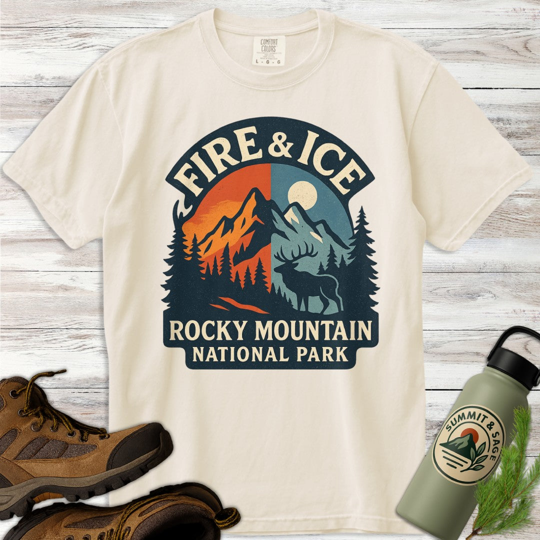 Fire & Ice Rocky Mountain T-Shirt