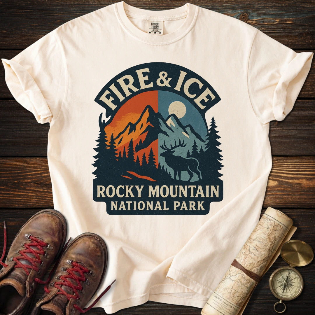 Fire & Ice Rocky Mountain T-Shirt