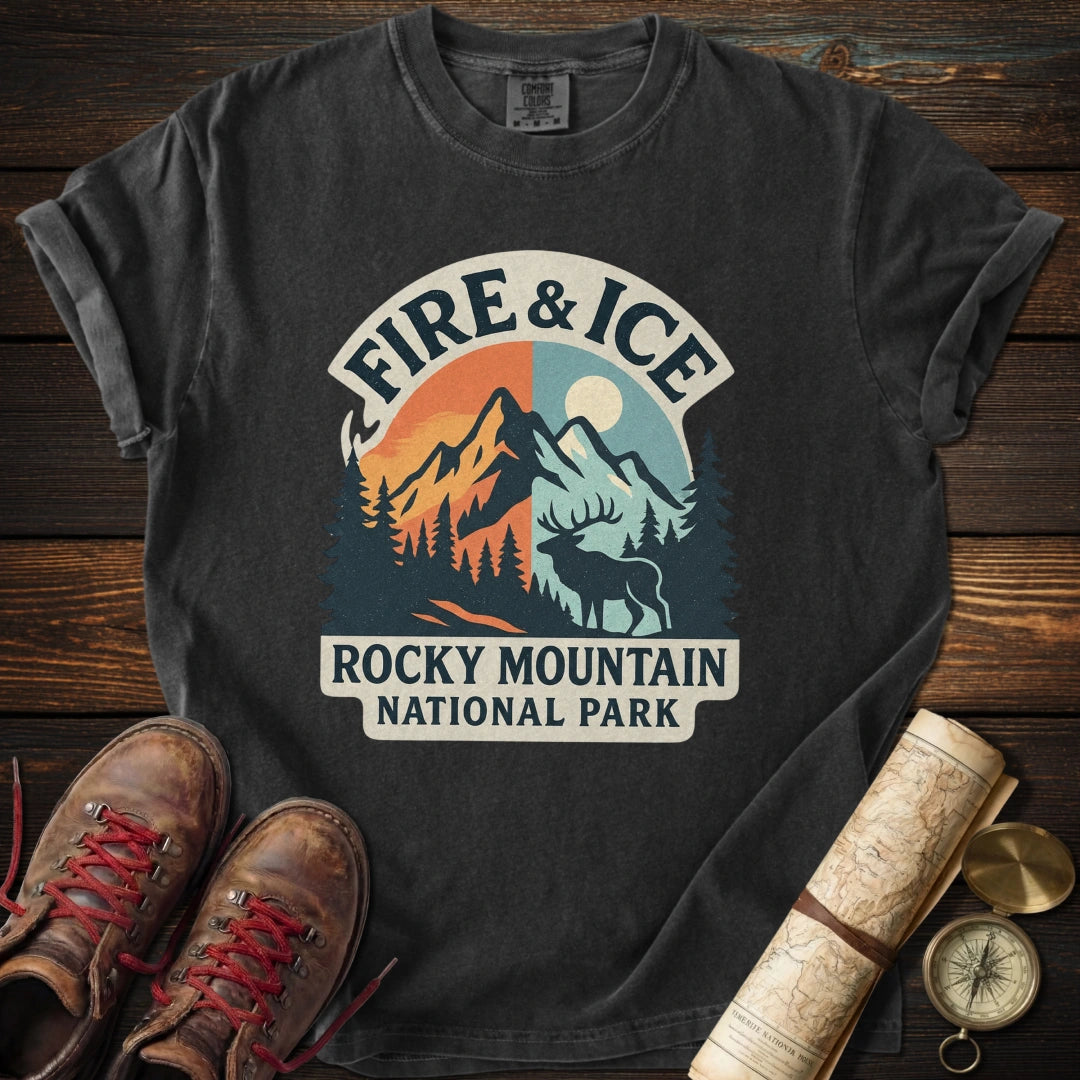 Fire & Ice Rocky Mountain T-Shirt