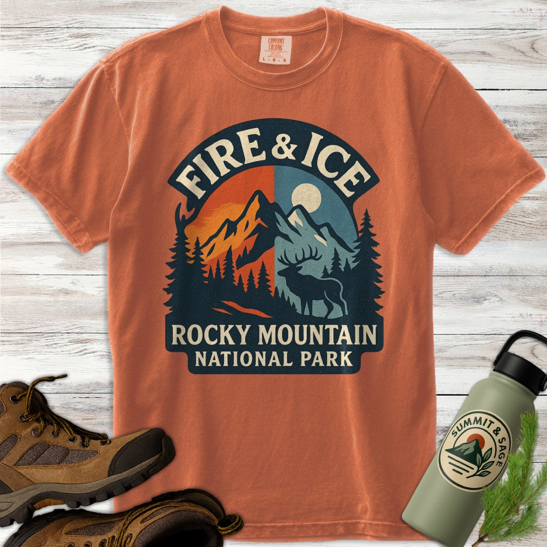 Fire & Ice Rocky Mountain T-Shirt