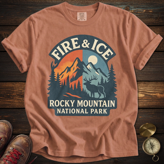 Fire & Ice Rocky Mountain T-Shirt