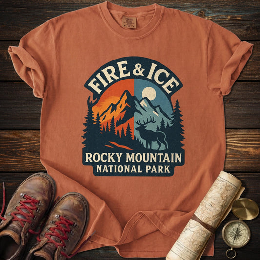Fire & Ice Rocky Mountain T-Shirt
