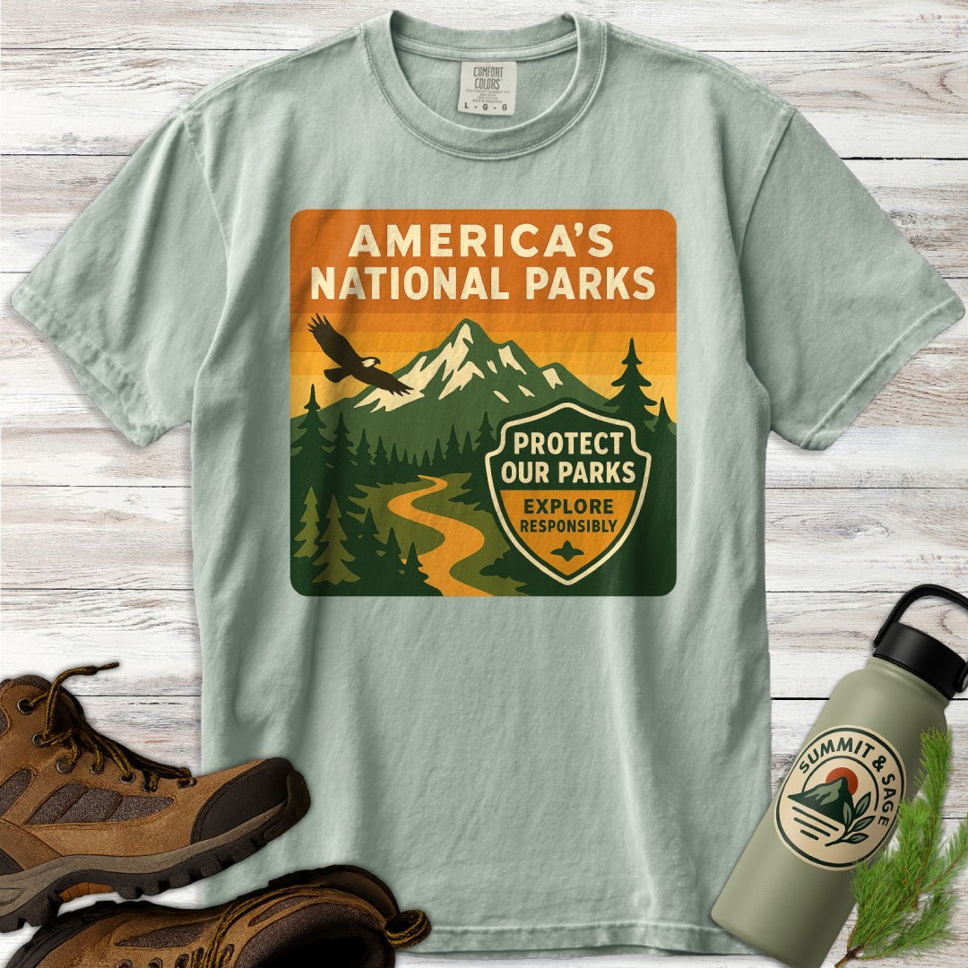 Vintage America's National Parks T-Shirt