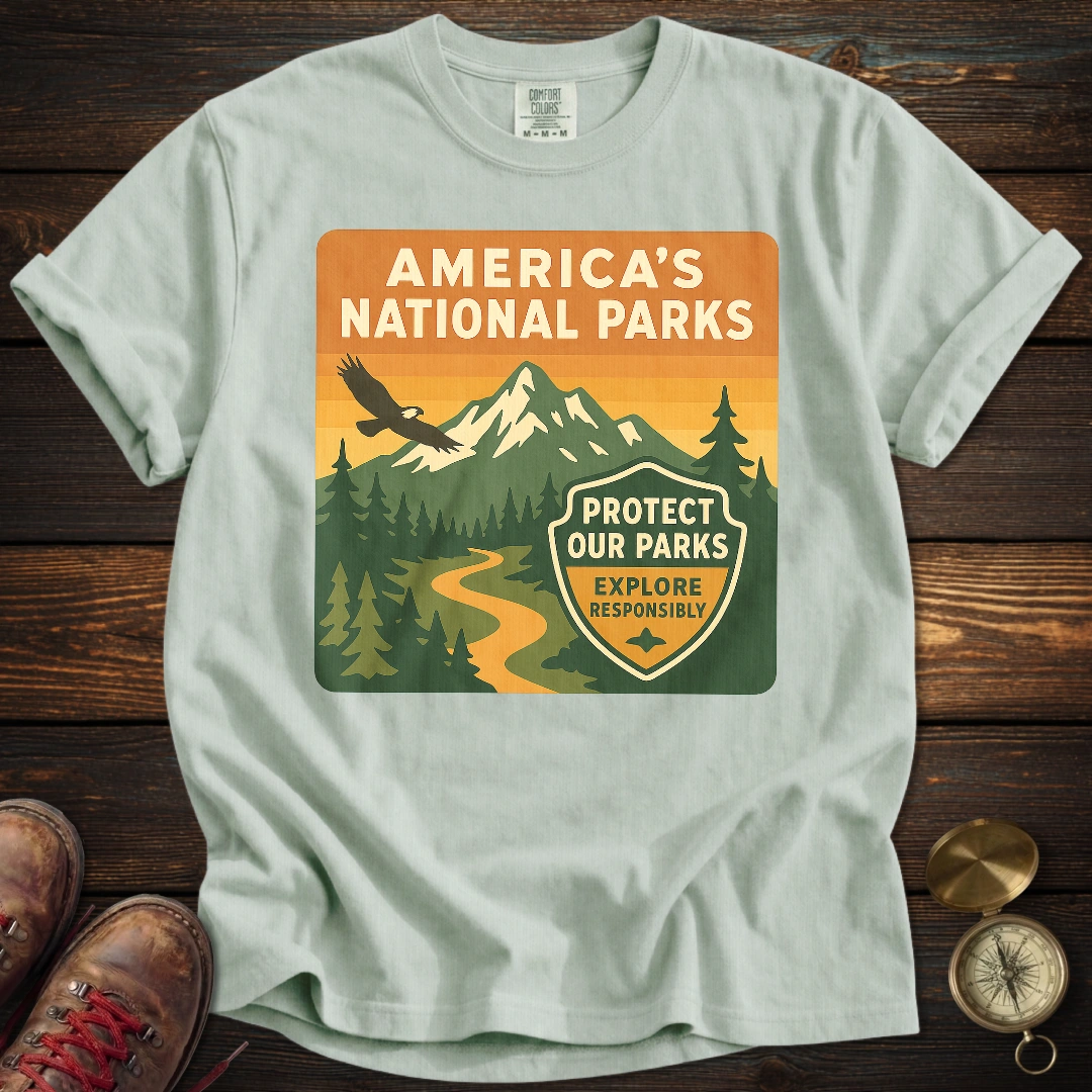 Vintage America's National Parks T-Shirt