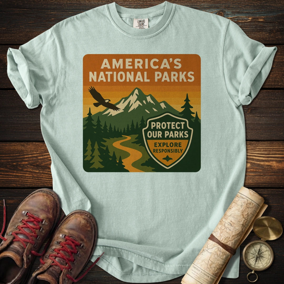 Vintage America's National Parks T-Shirt