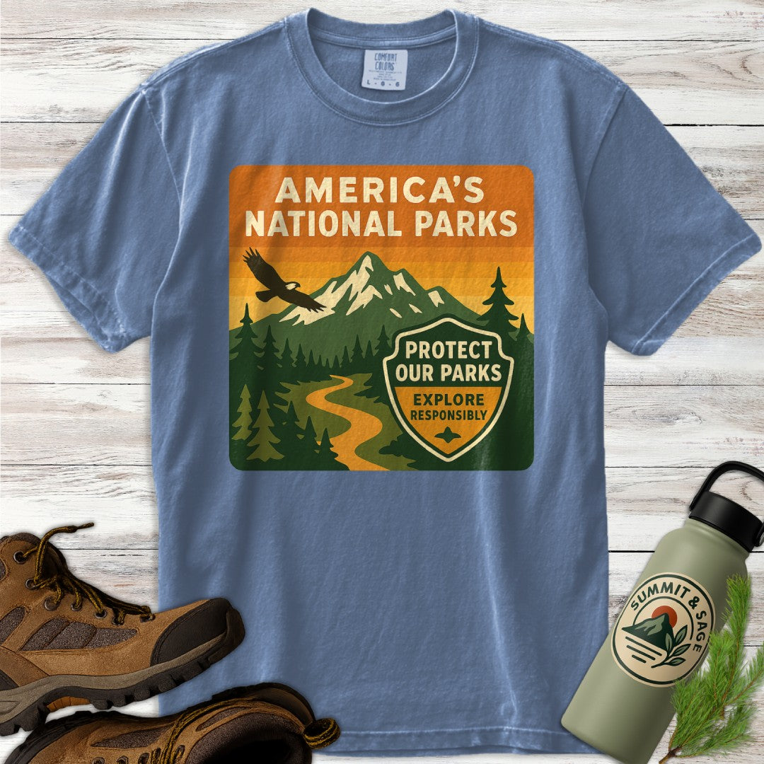 Vintage America's National Parks T-Shirt