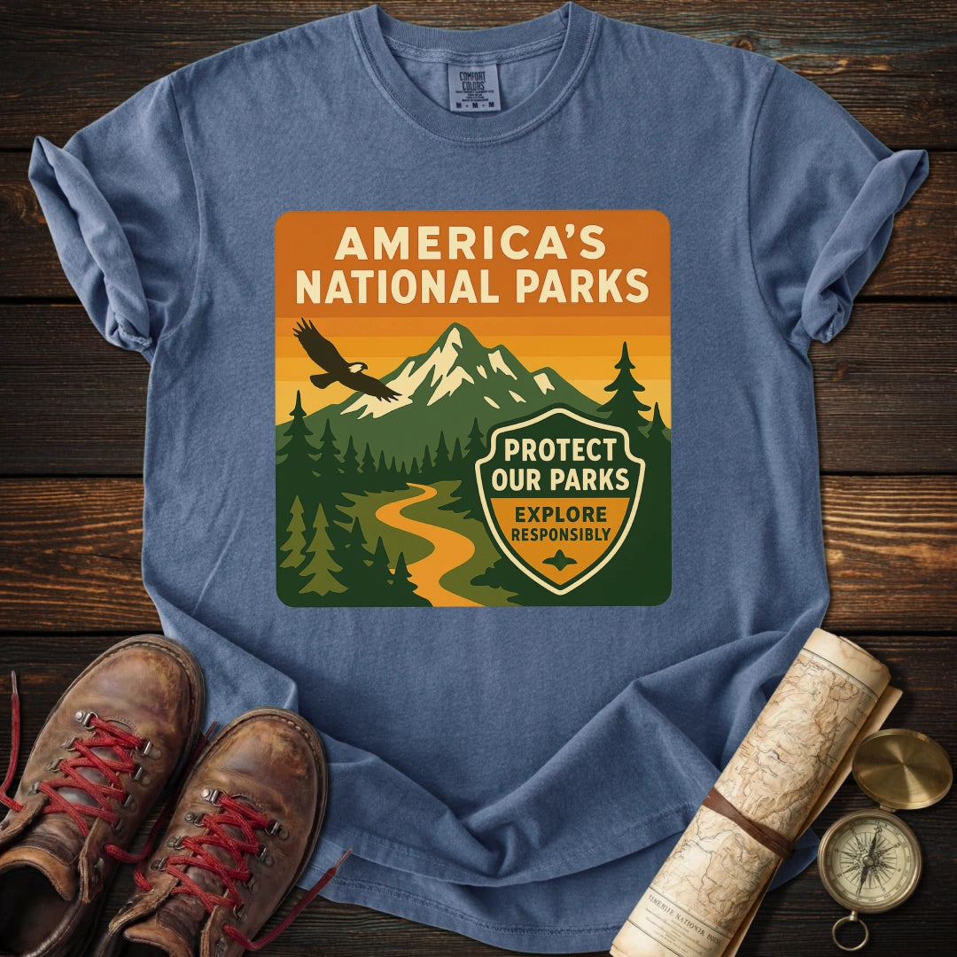 Vintage America's National Parks T-Shirt