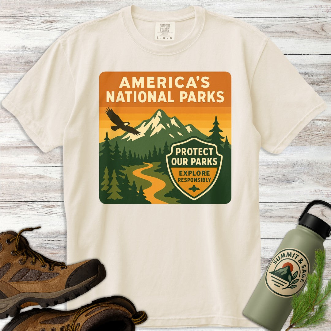 Vintage America's National Parks T-Shirt