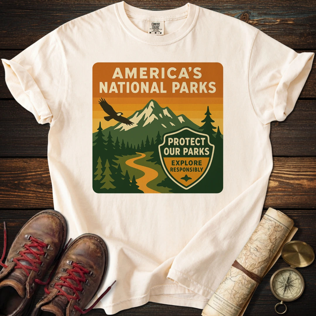 Vintage America's National Parks T-Shirt