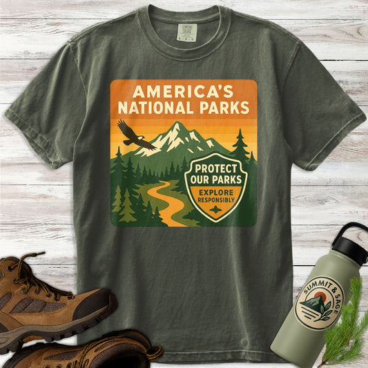 Vintage America's National Parks T-Shirt