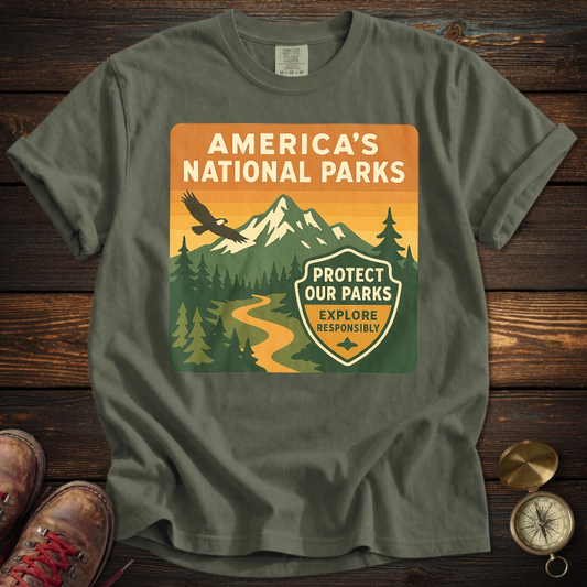 Vintage America's National Parks T-Shirt