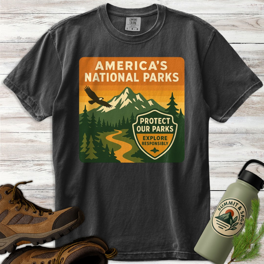 Vintage America's National Parks T-Shirt