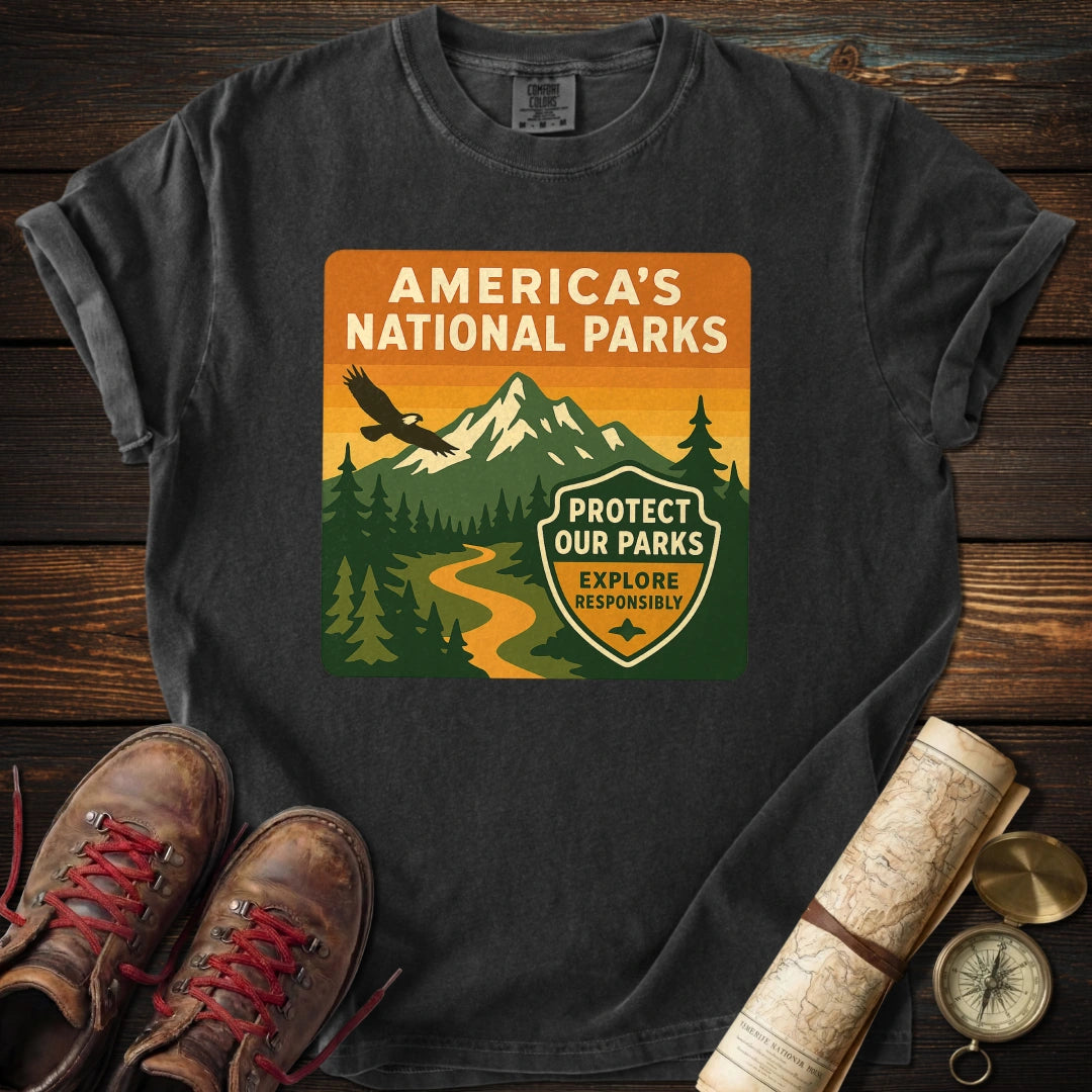 Vintage America's National Parks T-Shirt