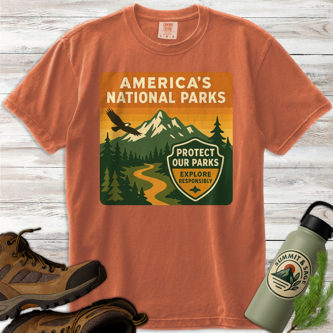 Vintage America's National Parks T-Shirt