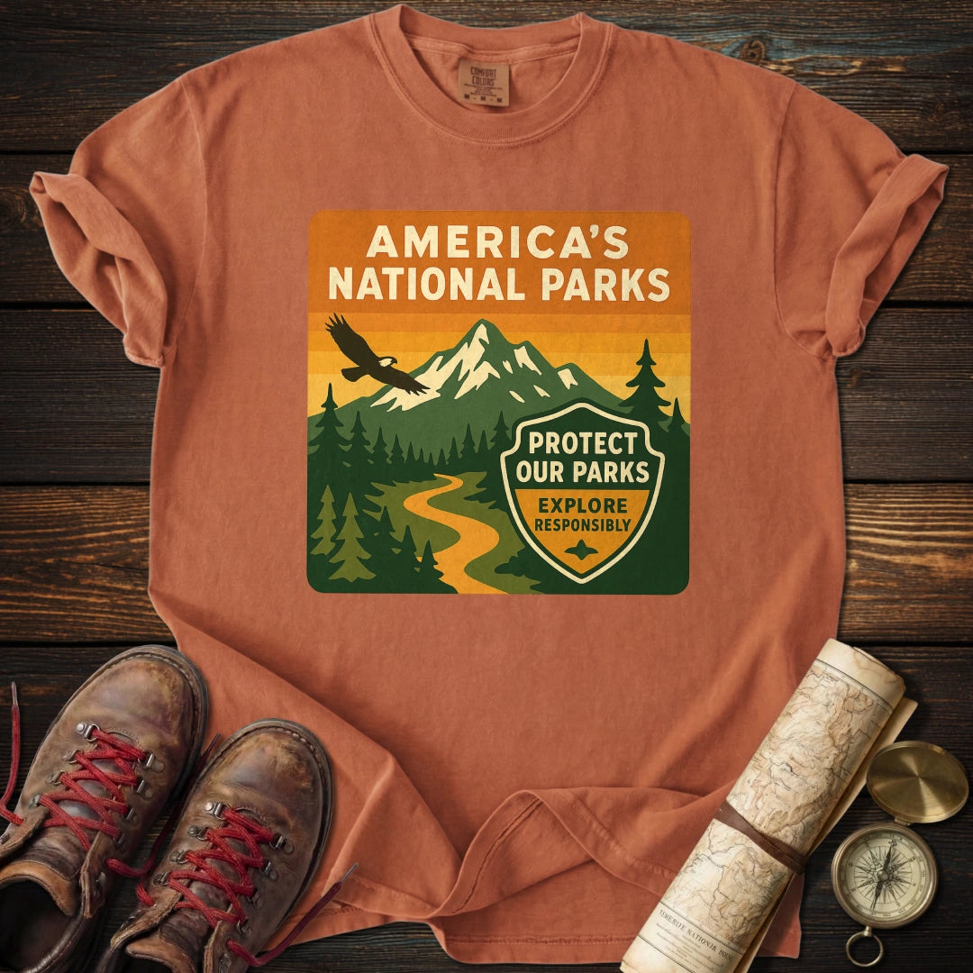 Vintage America's National Parks T-Shirt