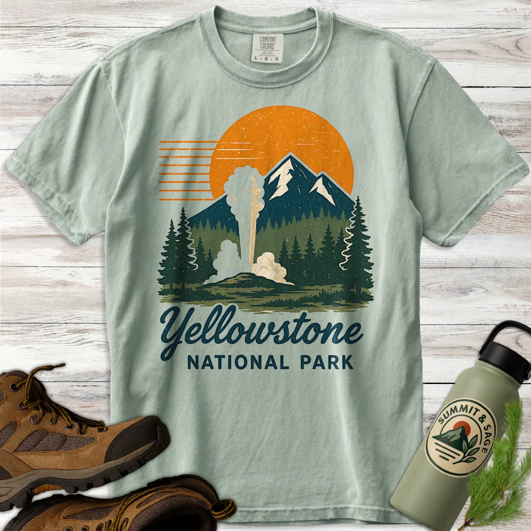 Yellowstone Vintage Geyser T-Shirt