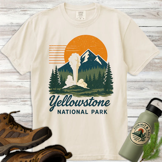 Yellowstone Vintage Geyser T-Shirt