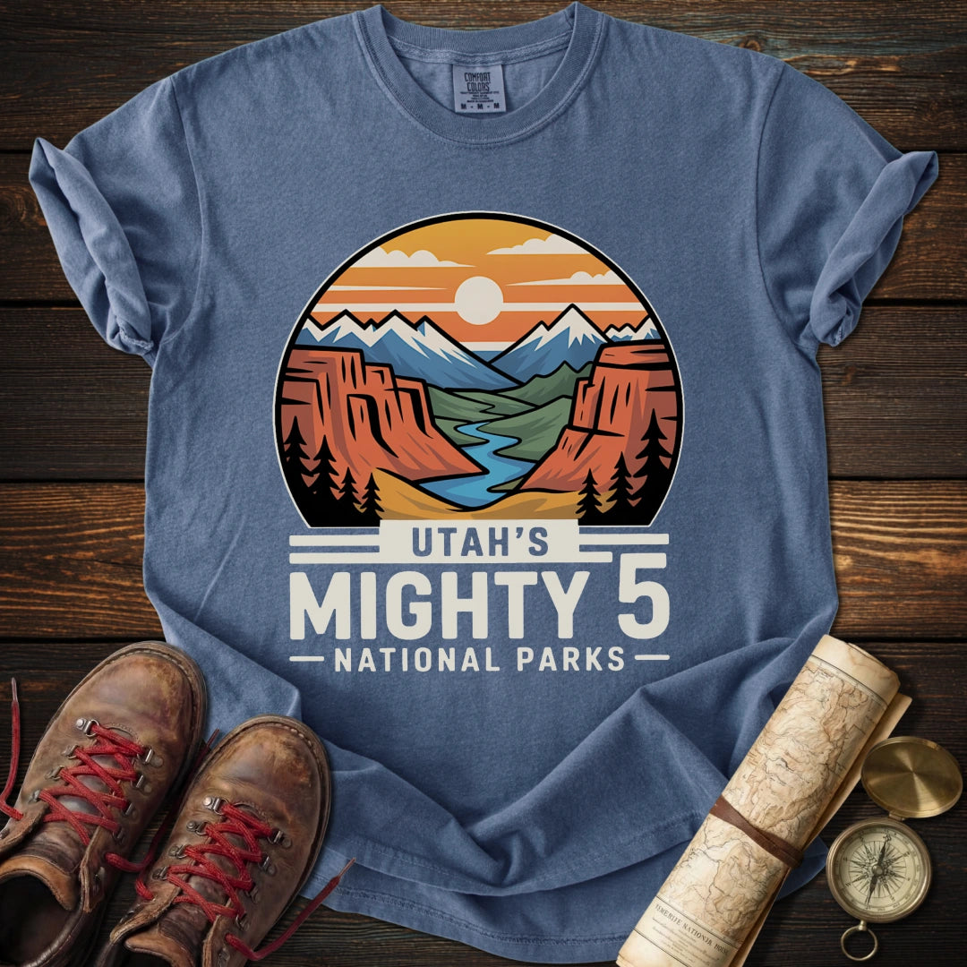 Mighty Five National Parks T-Shirt