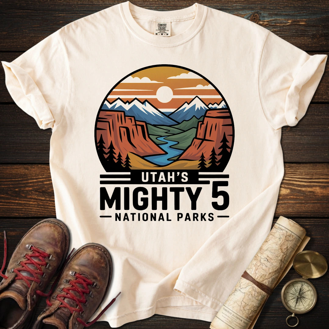 Mighty Five National Parks T-Shirt