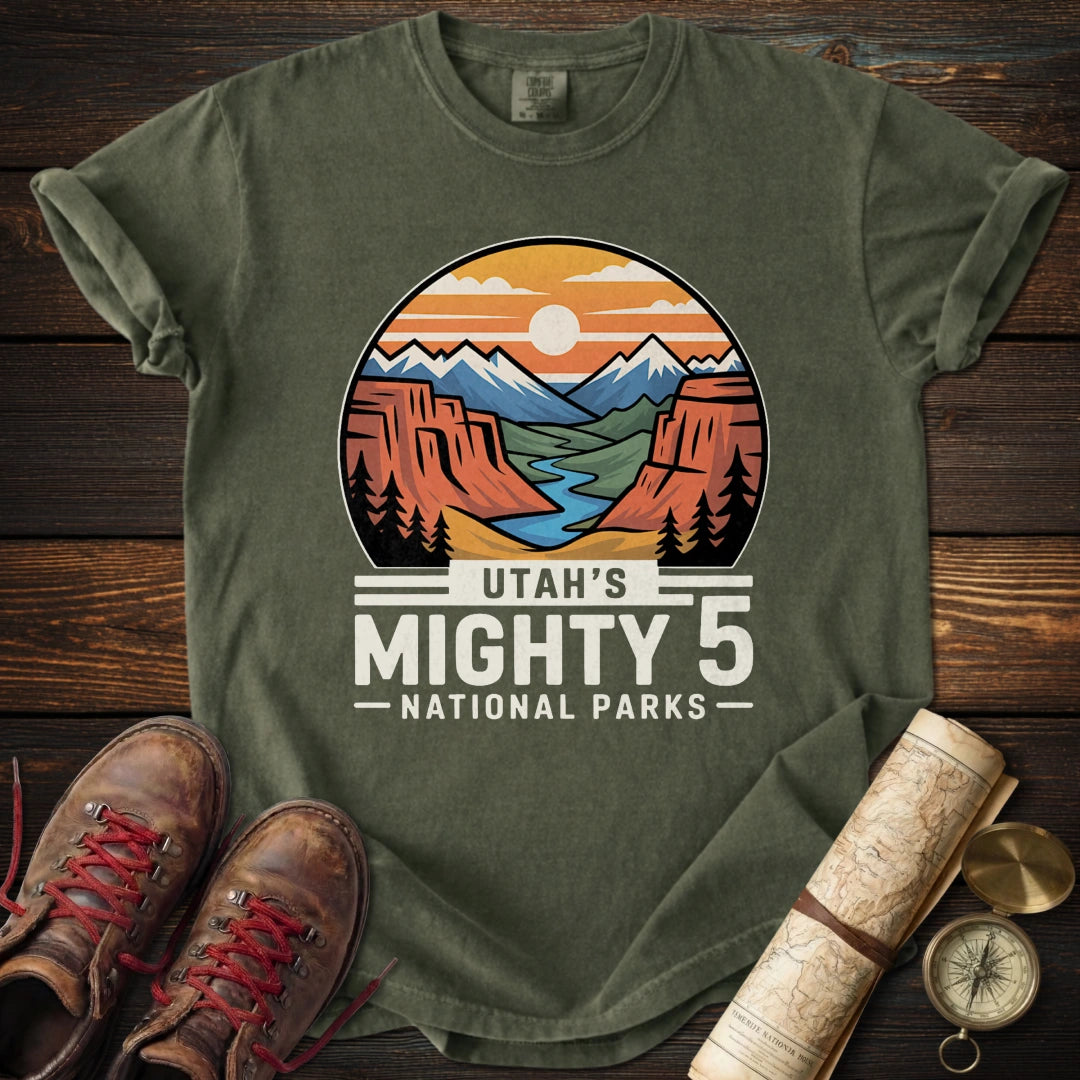 Mighty Five National Parks T-Shirt