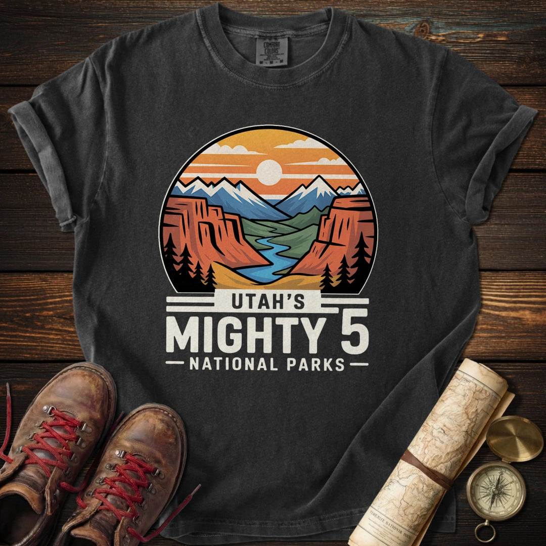 Mighty Five National Parks T-Shirt