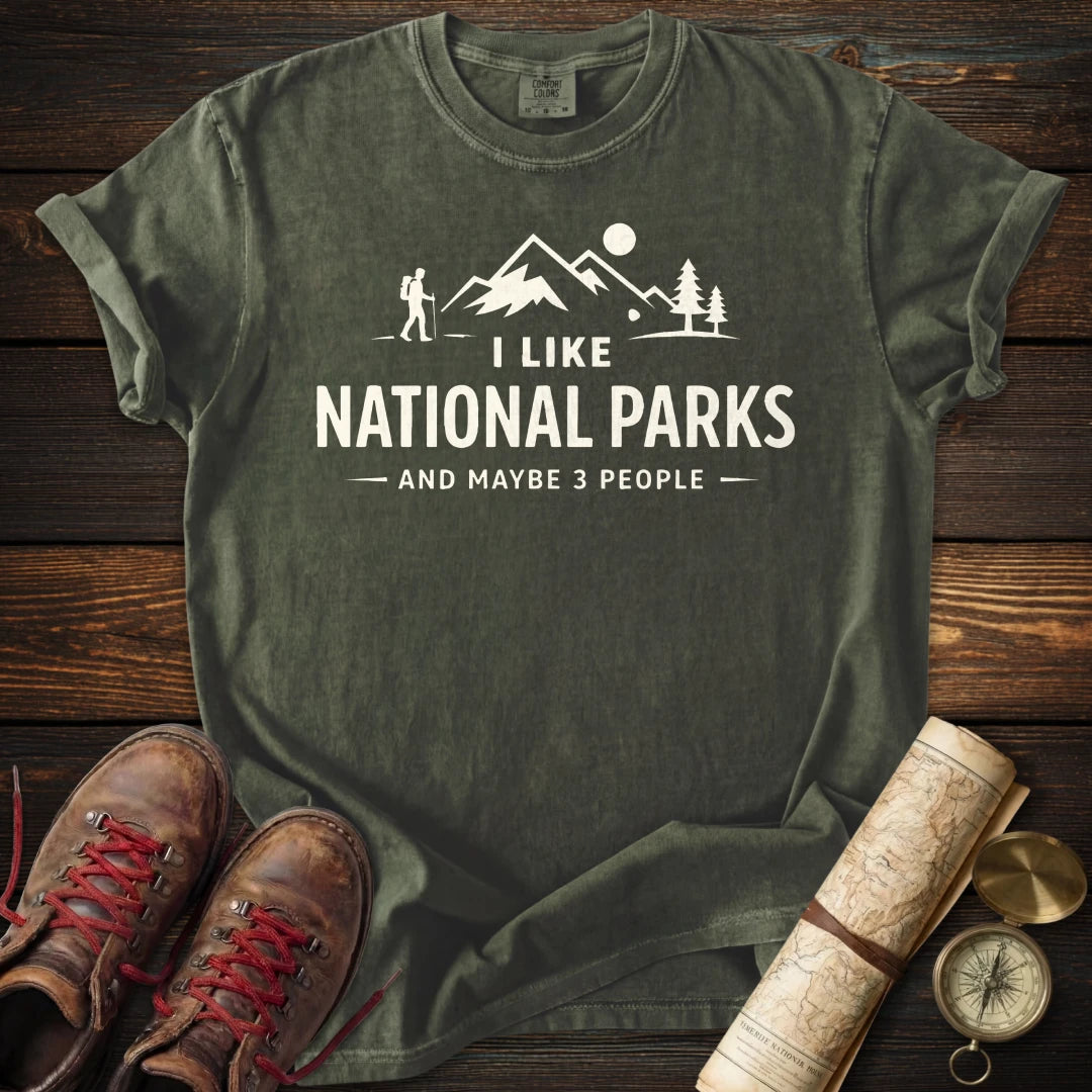 Like Parks 3 People T-Shirt