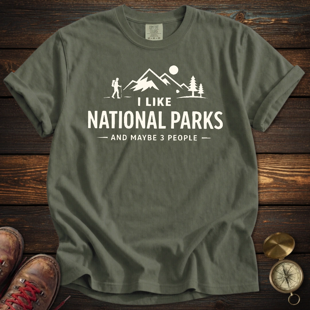 Like Parks 3 People T-Shirt