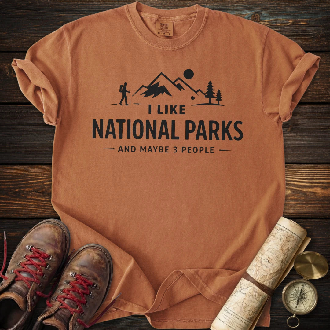 Like Parks 3 People T-Shirt