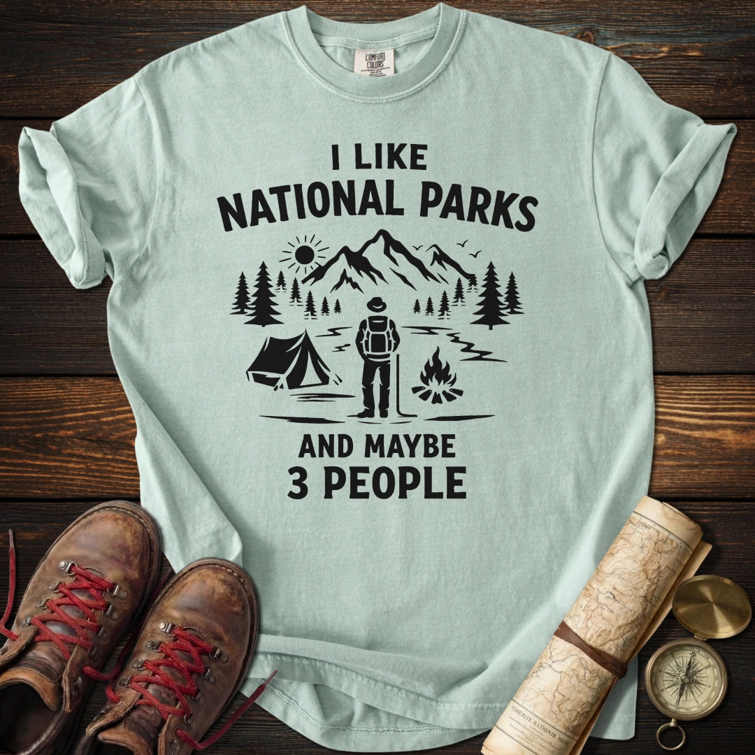 National Parks 3 People T-Shirt