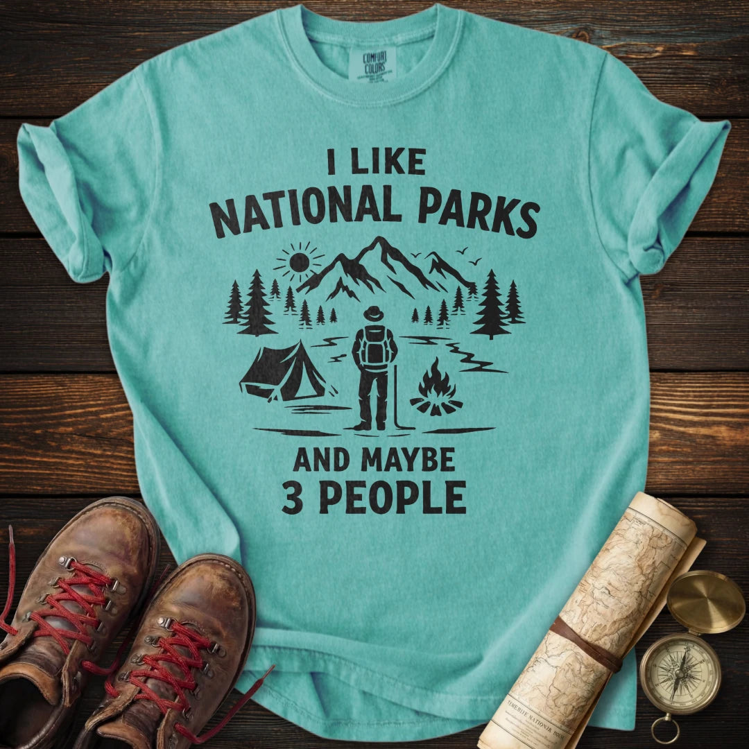 National Parks 3 People T-Shirt