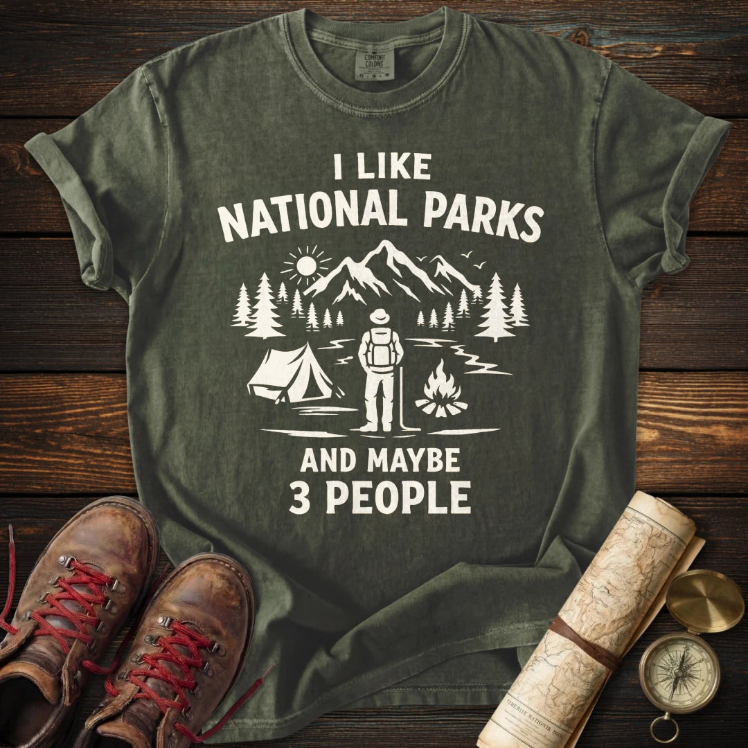 National Parks 3 People T-Shirt