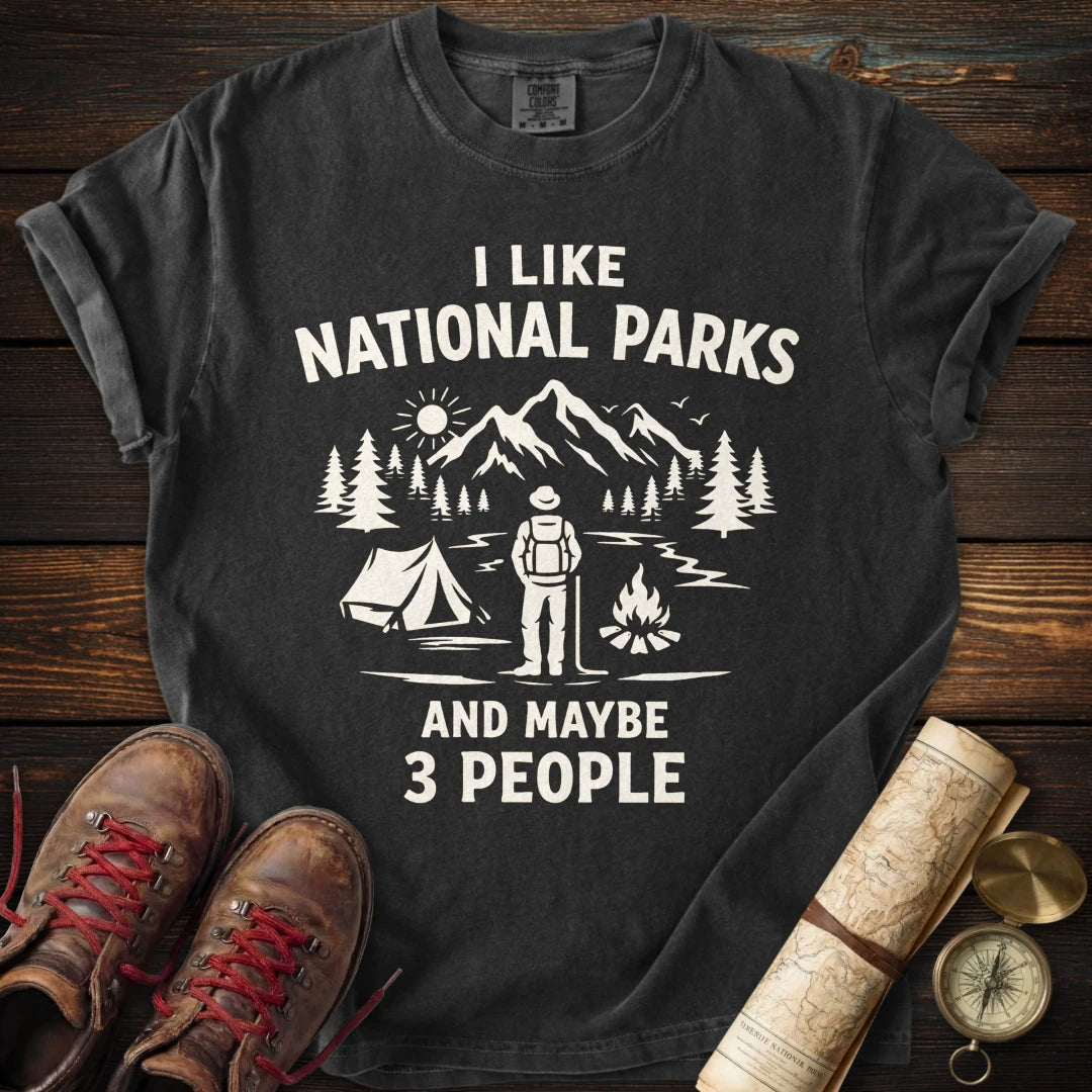 National Parks 3 People T-Shirt