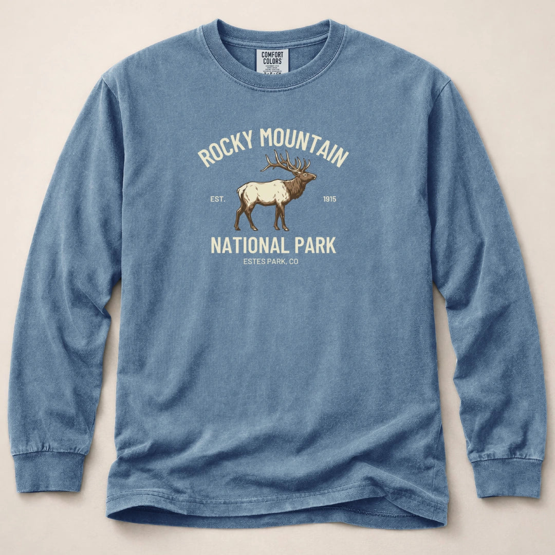 Rocky Mountain Estes Park Long Sleeved T-Shirt