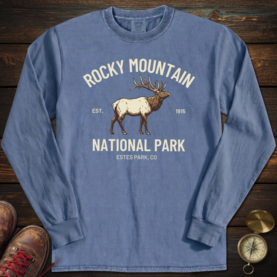 Rocky Mountain Estes Park Long Sleeved T-Shirt