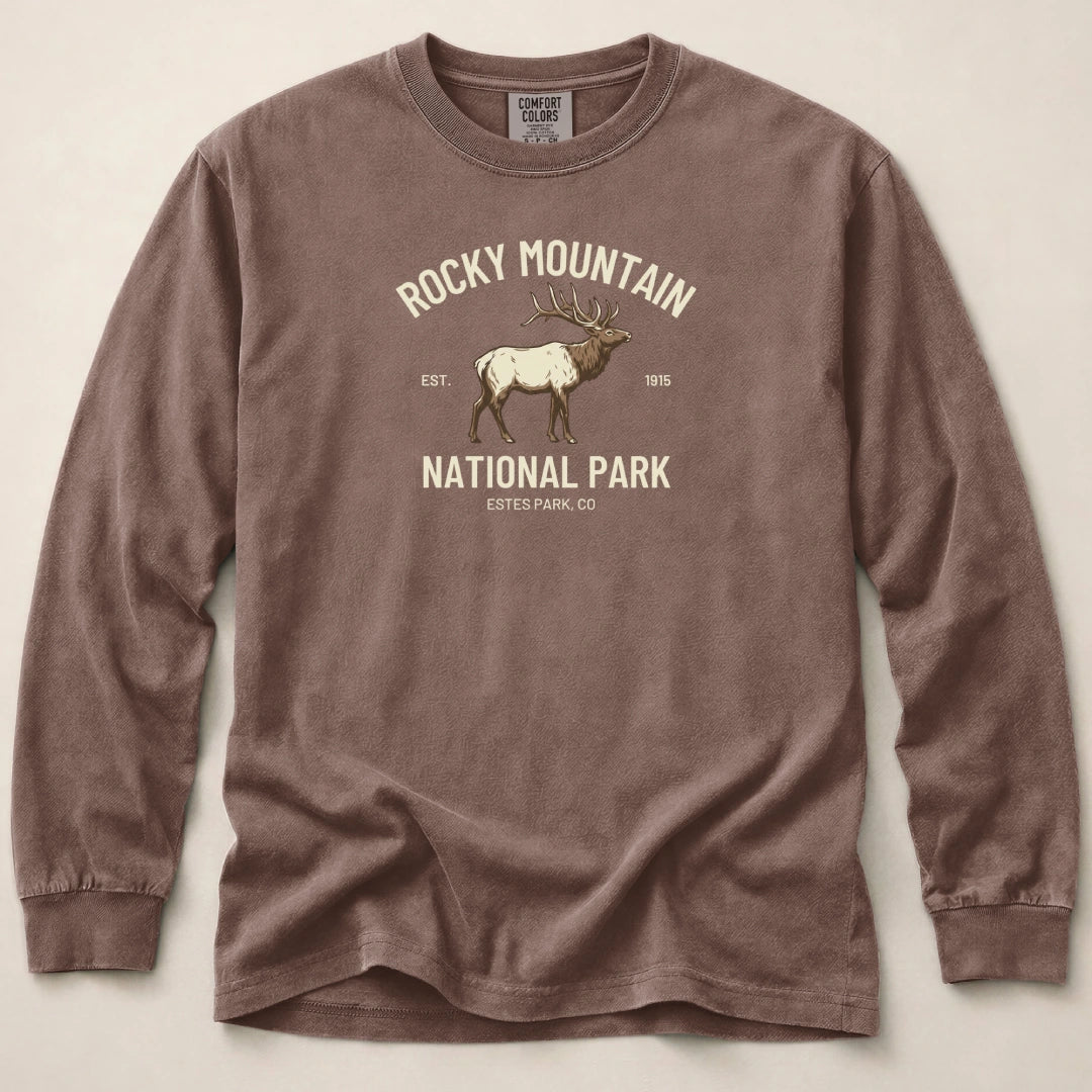 Rocky Mountain Estes Park Long Sleeved T-Shirt