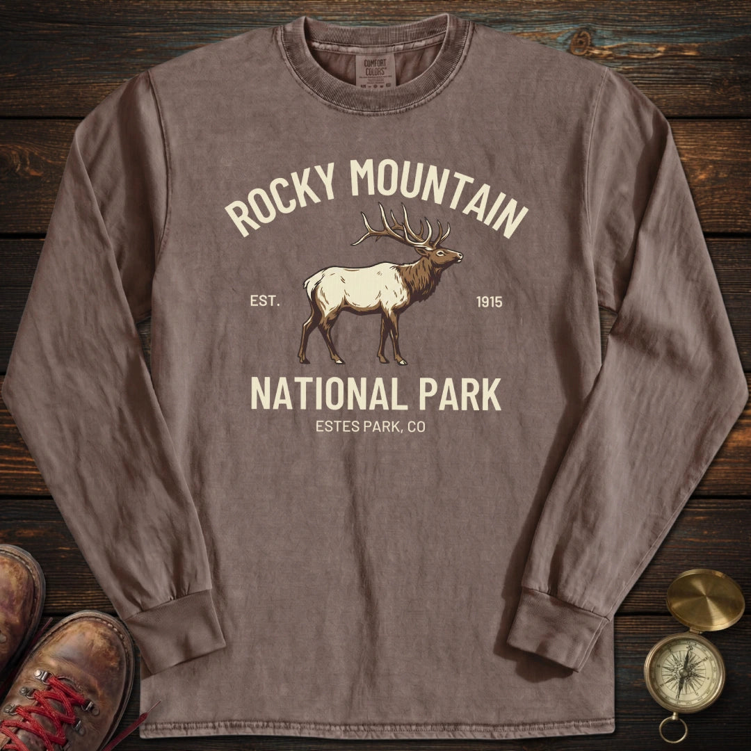 Rocky Mountain Estes Park Long Sleeved T-Shirt