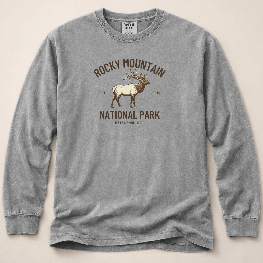 Rocky Mountain Estes Park Long Sleeved T-Shirt