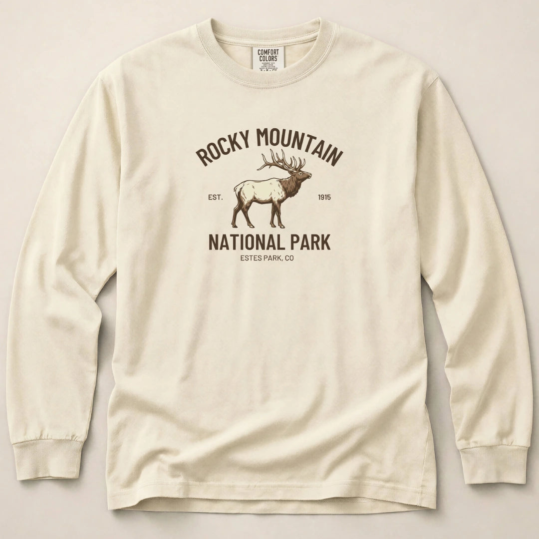 Rocky Mountain Estes Park Long Sleeved T-Shirt