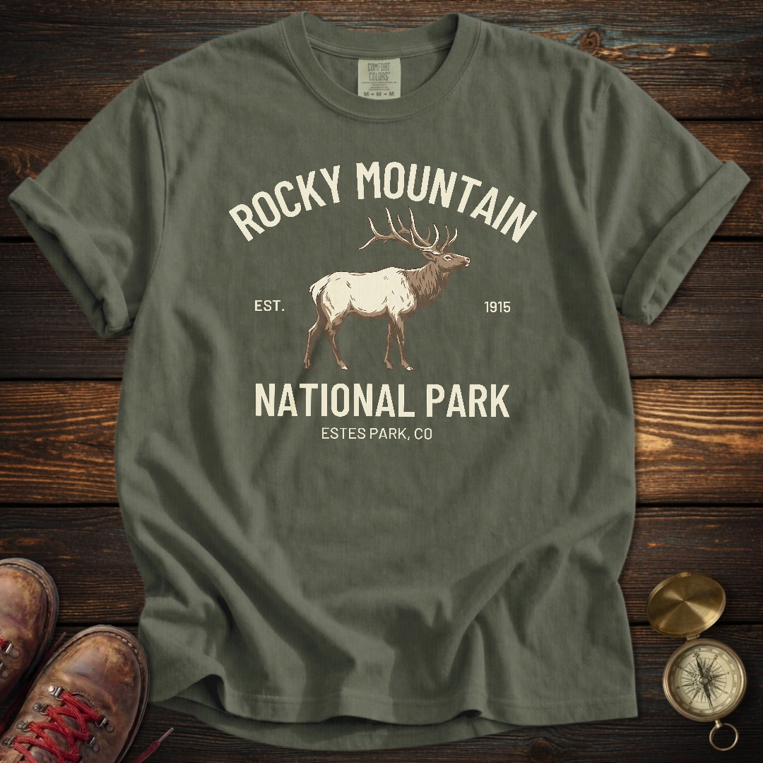 Estes Park Heritage Elk T-Shirt